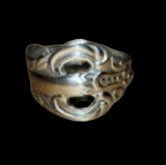 Vintage Handmade Spoon Ring Size 10 - Picture 1 of 4